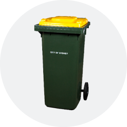 Recycling (yellow lid)